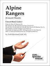 Alpine Rangers Concert Band sheet music cover